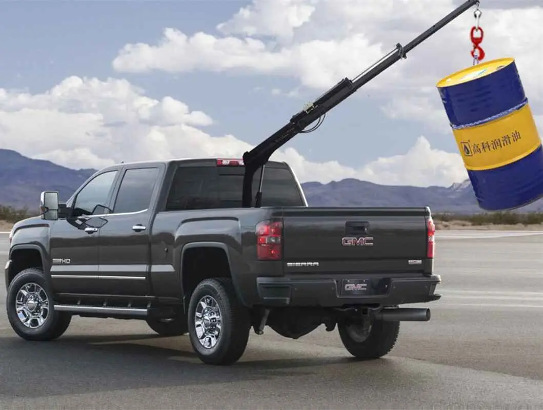 Mini Pickup Truck Crane 1 Ton 500kg 800kg With Cable Winch Buy Mini