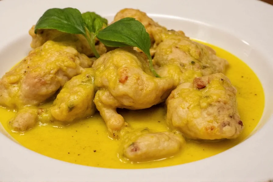 Peruvian Chicken Dish with Yellow Sauce