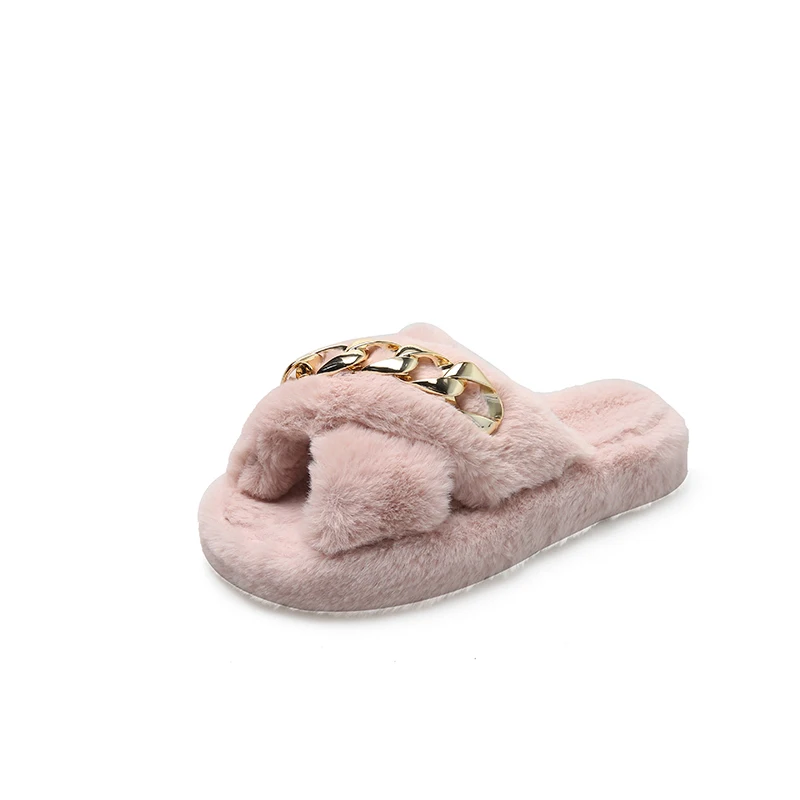 

vogue indoor house fur slipper for winter, 8 colors