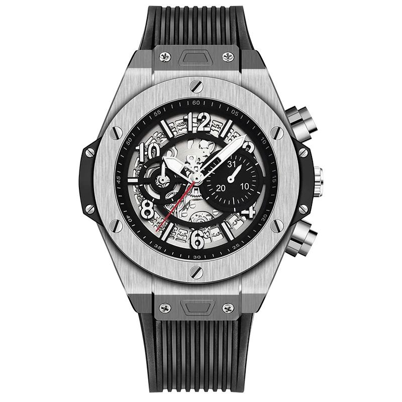 

High Quality Business boss watches Relojes Automatics Hombre Mechanical Watch