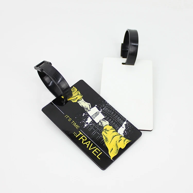 

Best Selling High quality 3MM Blank MDF Sublimation luggage tags MDF Sublimation blank luggage tag