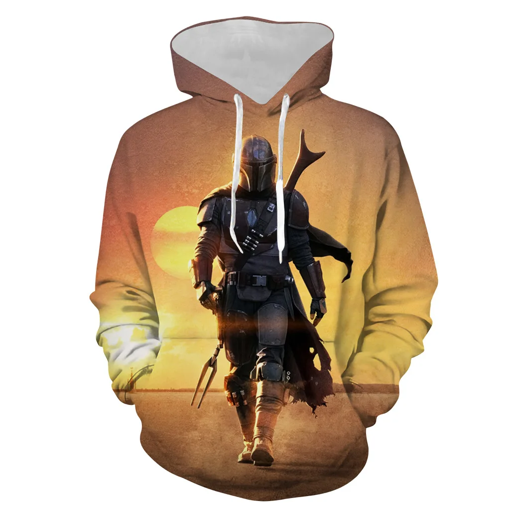 

2021 autumn new long sleeves Hot Sale 3D Digital Print pullover Hoodie Sweatshirt for men, As picture
