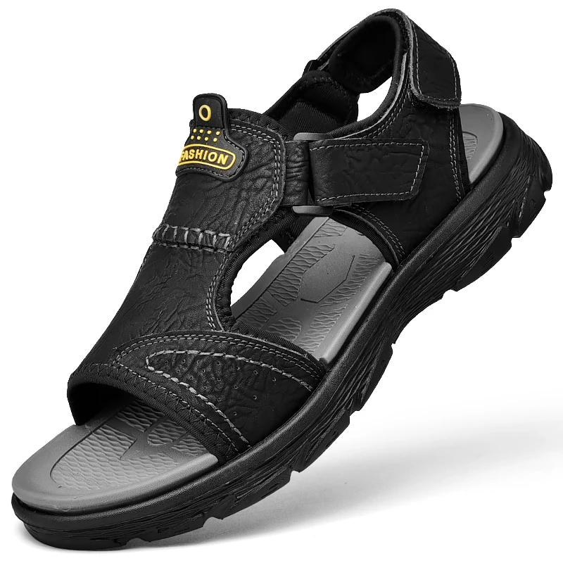 

man casual Latest design comfortable breathable low price Sandal, 2 colors