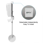 APEX Best Metal Floor Stand for Portable Touchless Hand Sanitizer Dispenser