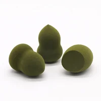 

Middle Hole Latex Free Microfiber Soft Hydrophilicity Makeup Blending Sponges Powder Puff Blender