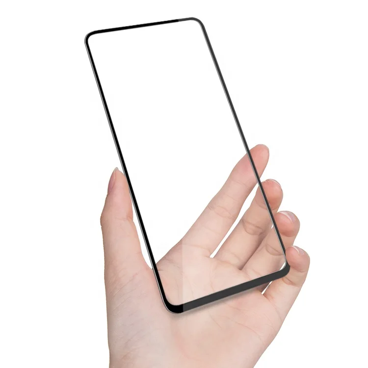 

Full glue edge to edge 9H glass shield 9D silk printing anti-shock tempered glass screen protector for Samsung A71, White/transparent/multi-color