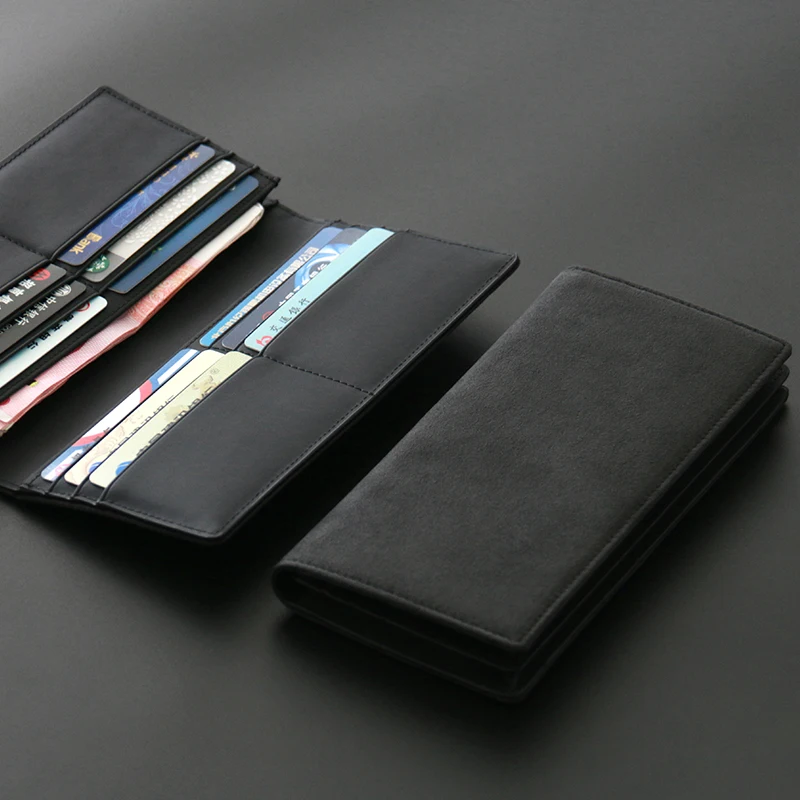 

Alcantara Fabric Billeterast Hombr Luxury Designer Custom Nappa Leather Mens Wallet For Men Wallets Leather