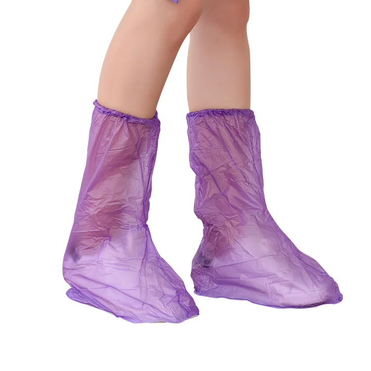 

Fashion Trend Disposable Rain Boots Men And Women Long Thick Non-slip Rain Boots Portable Rain Boots Shoes Custom Logo, Picture