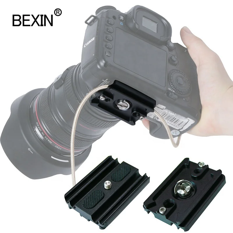 

BEXIN photography equipment aluminum DSLR slr camera cable Wire line fix base clip clamp holder arca swiss quick release plate