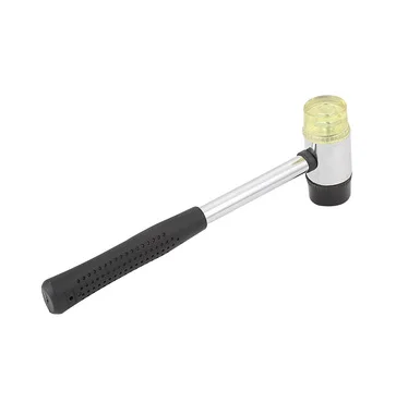 Low price rubber hammers with wooden handle