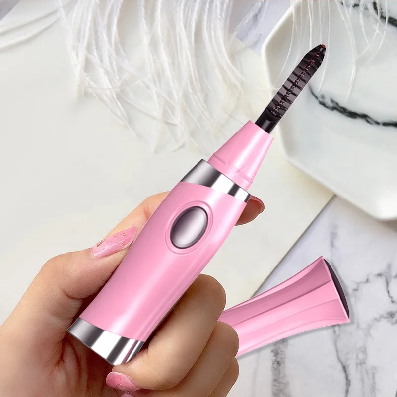 

Heated Eyelash Curler Electric Rechargeable Portable Professional Eyelash Curling for Eyelashes Quick Heating and Long Lasting