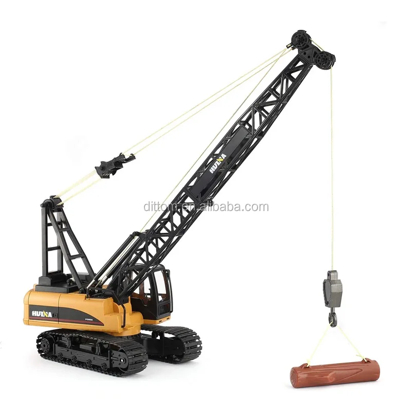 15ch Rc Tower Crane 1/14 2.4g Alloy Construction Crane Truck 1572 Rc