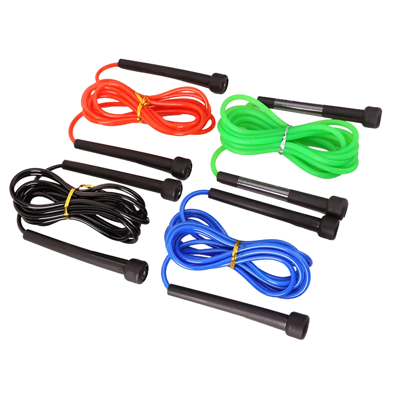 

Factory wholesale high quality low price jumping rope skipping fitness training weighted sport skipping rope, Black,orange,blue,green
