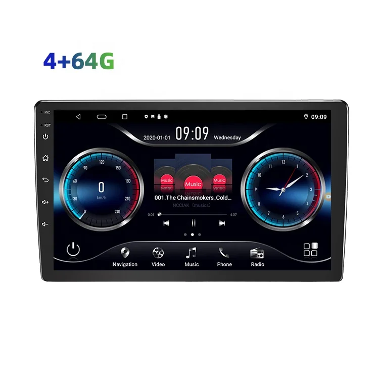 

Wholesale Ram 4Gb Rom 64Gb 9Inch Wifi Bt Gps Dvd Android Auto Dashboard Car Auto Carplay Navigation