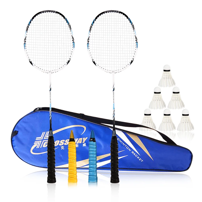 

High quality training aluminum carbon graphite custom badminton rackets professional, Customized color