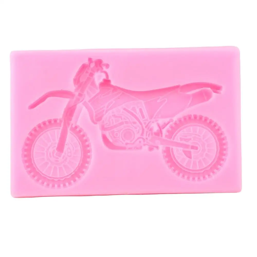 

3d Yamaha Motorcycle Silicone Molds Baby Birthday Fondant Cake Decorating Tools Diy Baking Candy Clay Chocolate Gumpaste Moulds