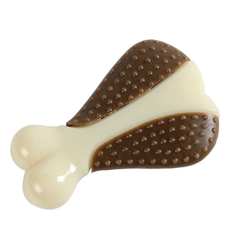 

Wholesale high quality Nylon cowhide Pet molar chew toys, Sku17