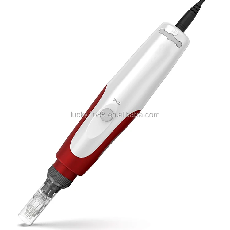 

Digital 5 levels Derma Pen Professional dr pen N2 with 11 / 16 / 24 / 36 / 42 pins round nano needles electric dermapen