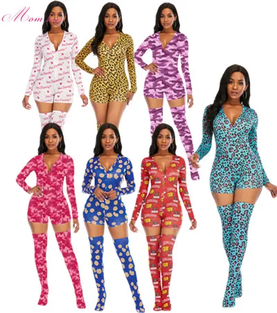 

2021 New arrival onesie for women sleepwear pajamas onesie womens nightgowns jumpsuit, Pictures show