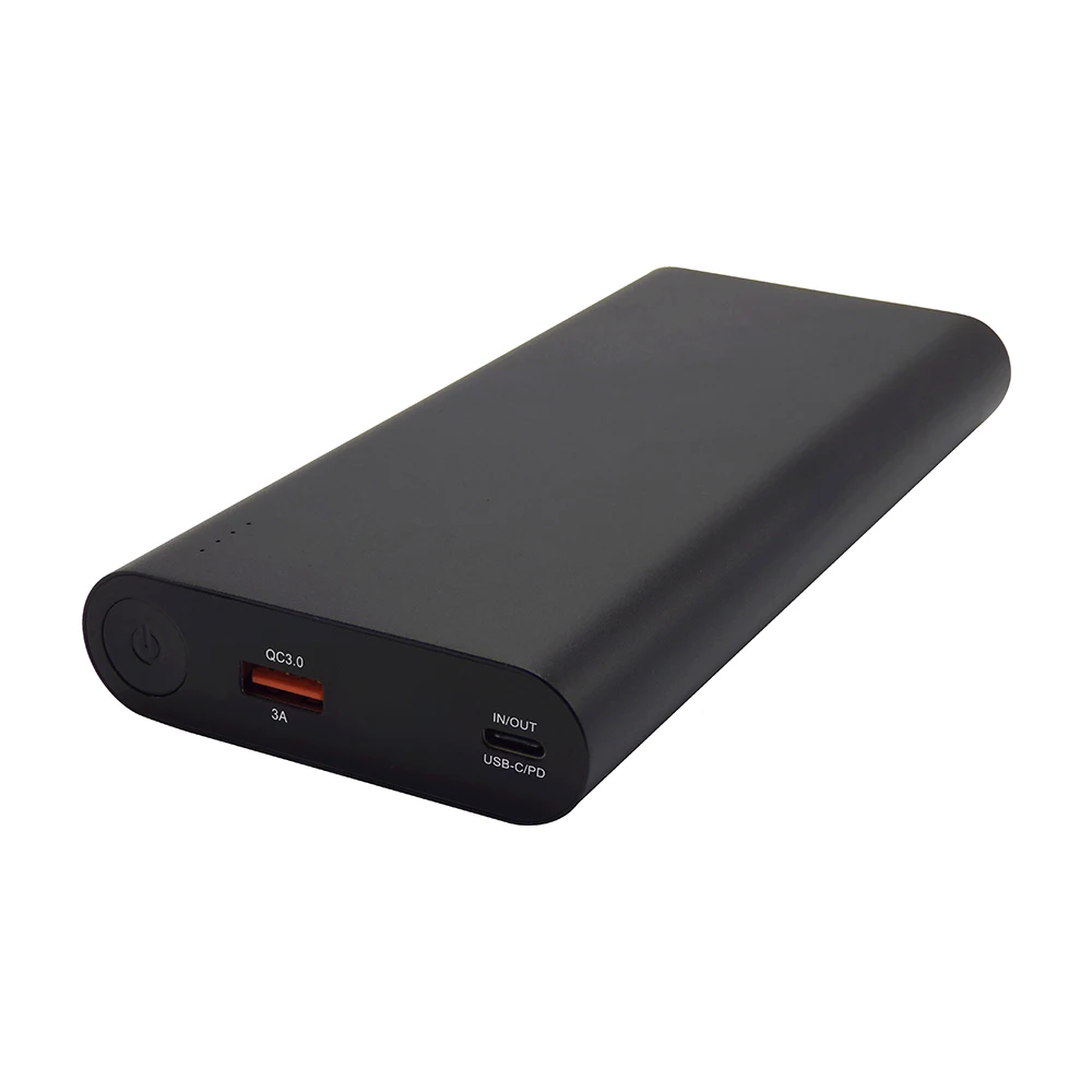 

TYPE-C PD 63W Fast Charging Laptop Power Bank 20000mAh, Black, silver, gray