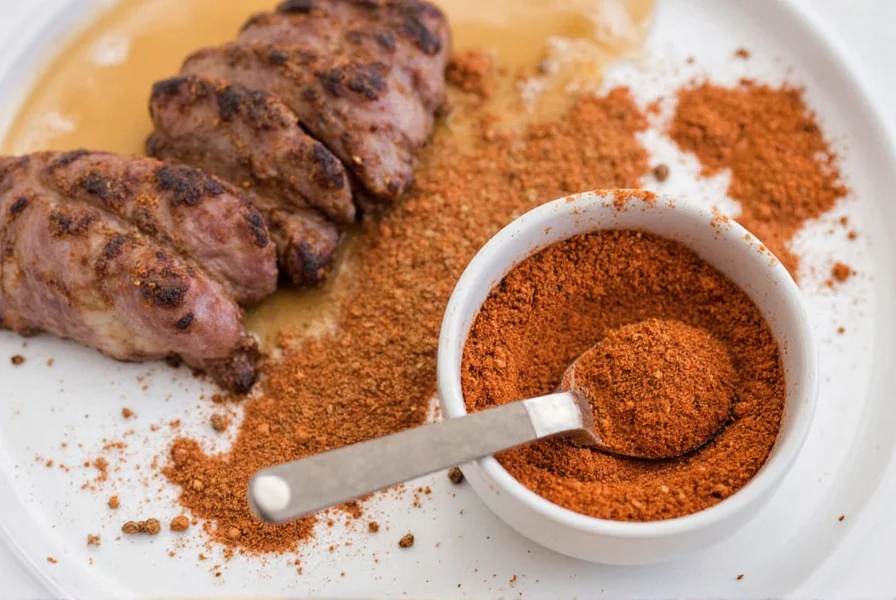 BBQ Grill With Rub