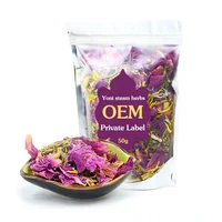 

100% pure organic vaginal herbs 50g vagina tightening herbs OEM private label yoni steam herbs