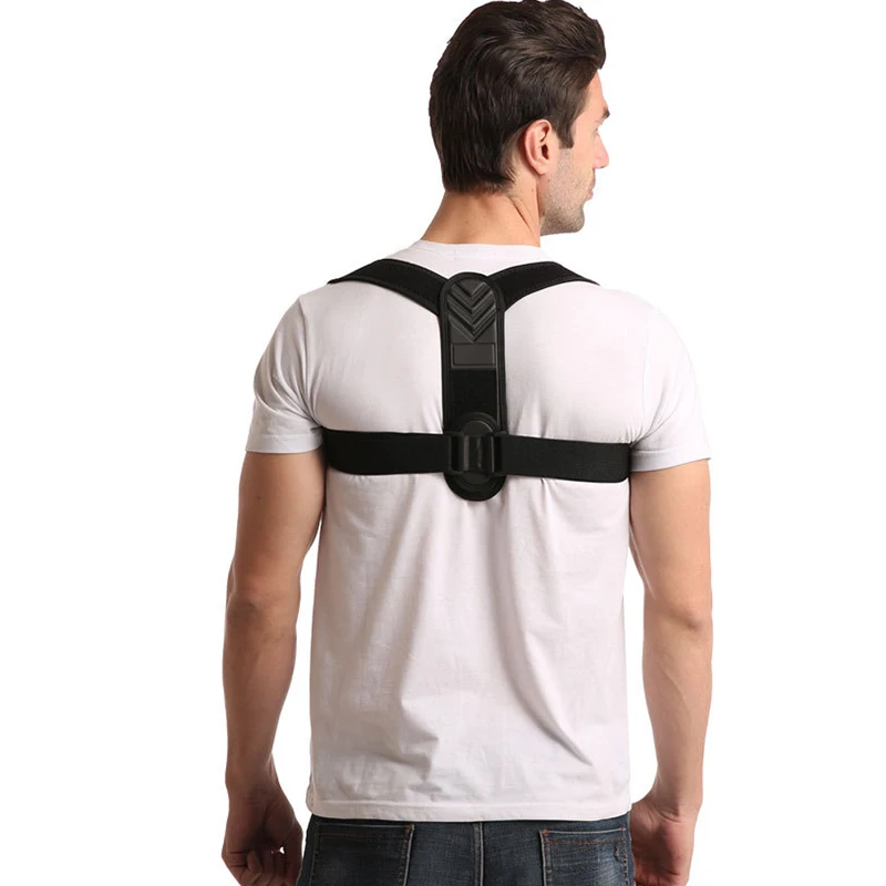 

Hot-selling smart posture corrector to relieve low back pain and support belt to improve lumbar and back support, Black,or custom color