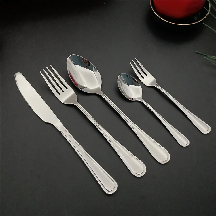 

Novelty 4 pcs Hotel Wedding Stainless Steel Flatware set, Gold/silver/rose gold/black/colorufl