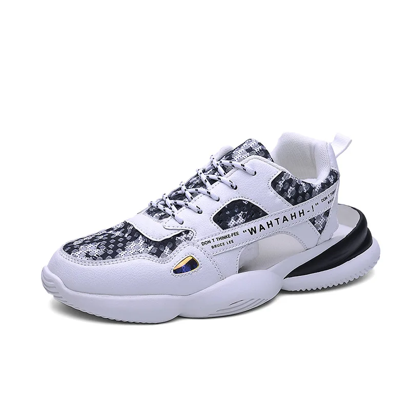

2021 summer new low-top trend shoes ins breathable hollow sneakers, As picture