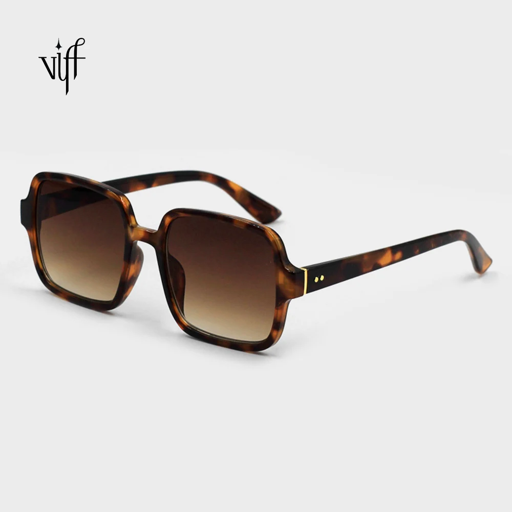 

Fashion sunglasses women Shades VIFF HP19018 Big Frame Sunglasses with chain, Multi and oem