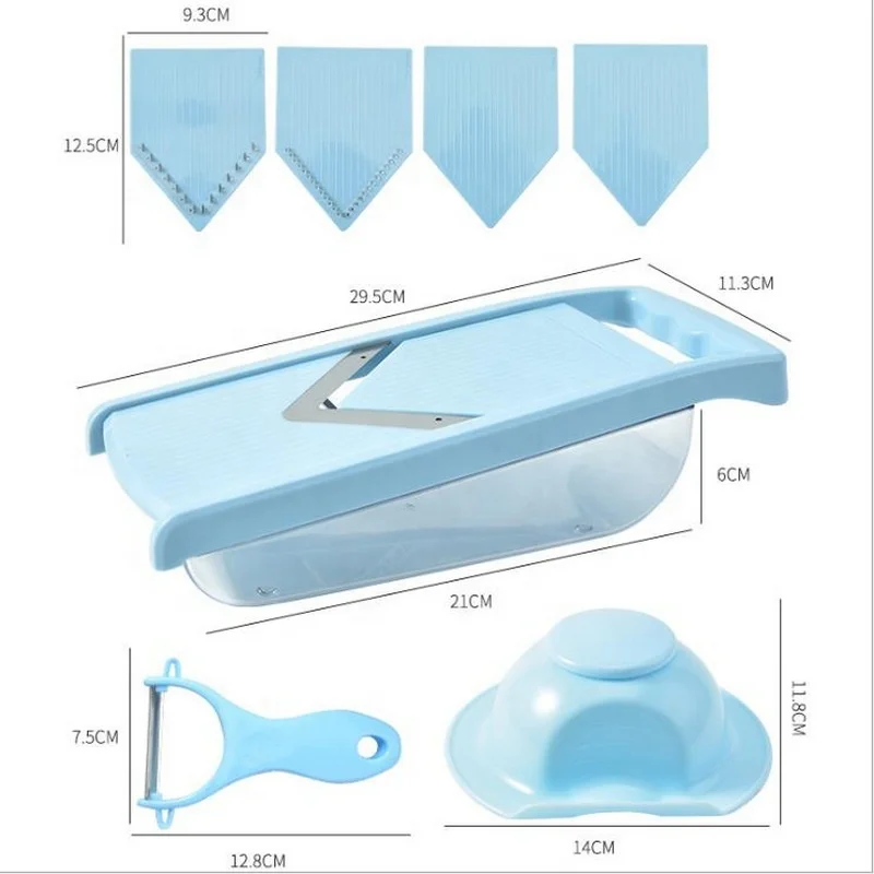 

Wholesale Vegetable Chopper Vegetable Slicer Onion Chopper with Container Pro Food Chopper
