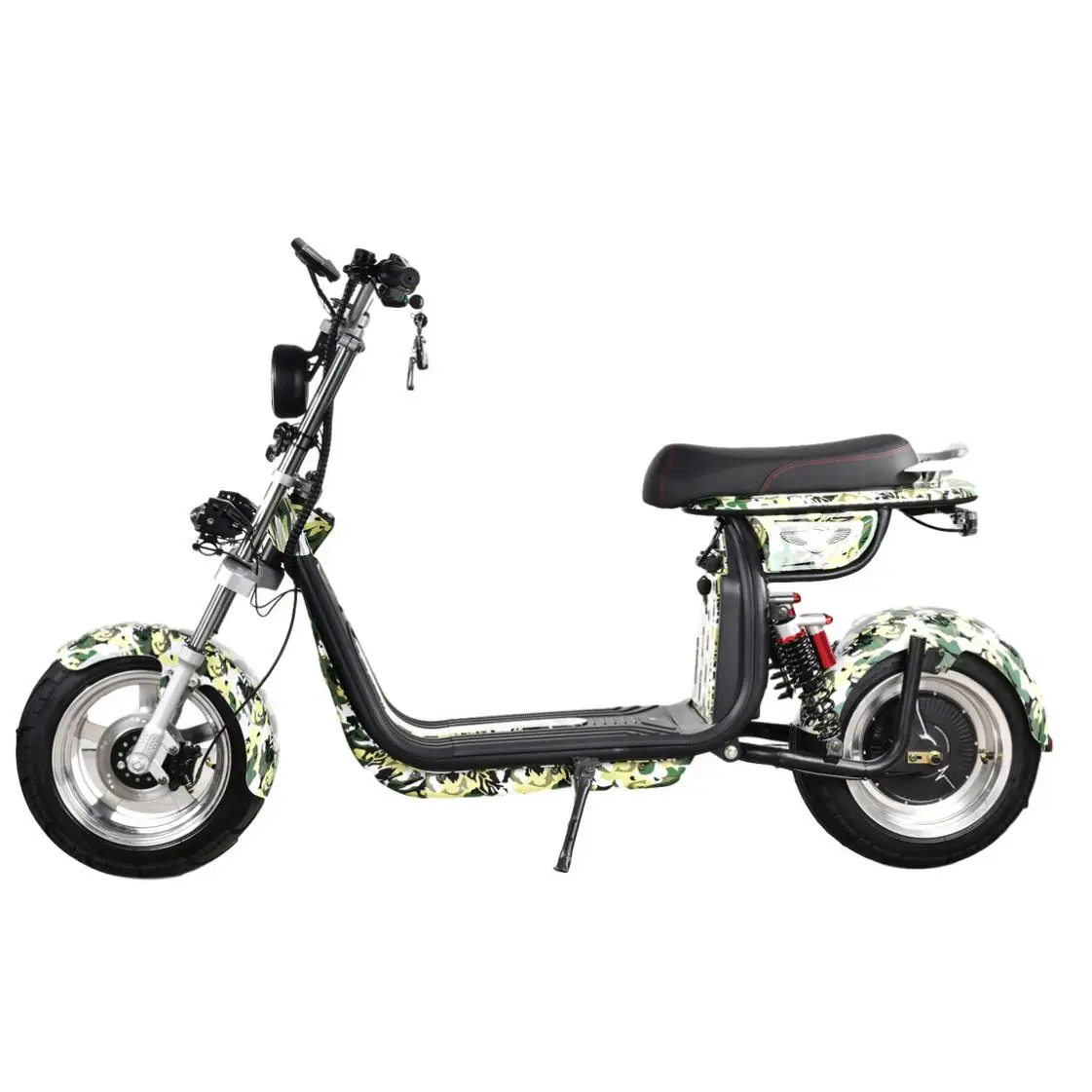 

Big Battery New Chopper Model M2 China Factory 3000W 20/30/40AH EEC COC Electric Scooters Citycoco Adult Two Wheel