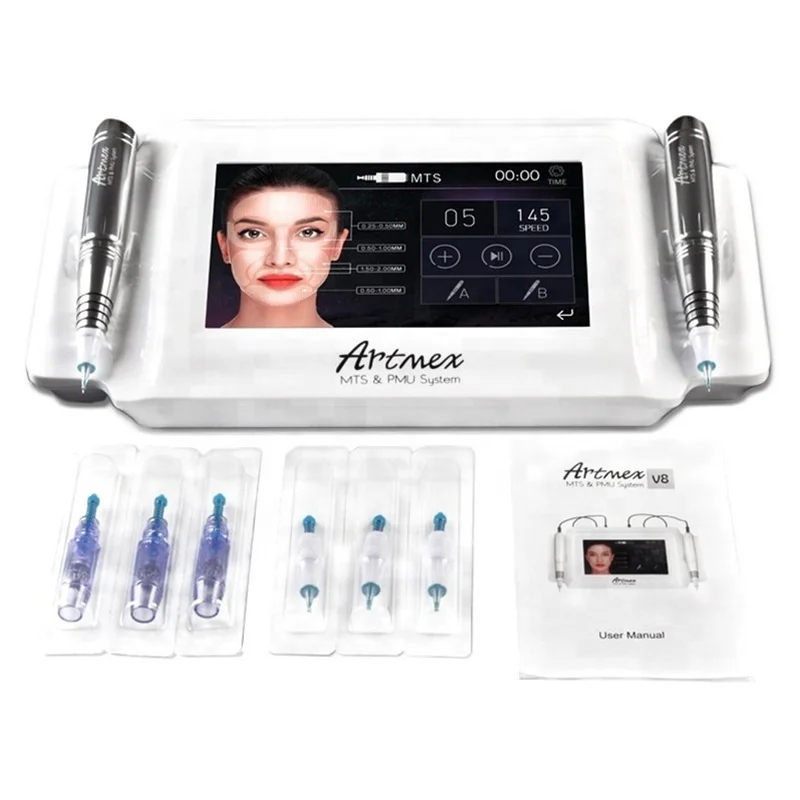 

Professional digital pmu tattoo machine for permanent makeup eyebrow lip eyeliner pmu tools