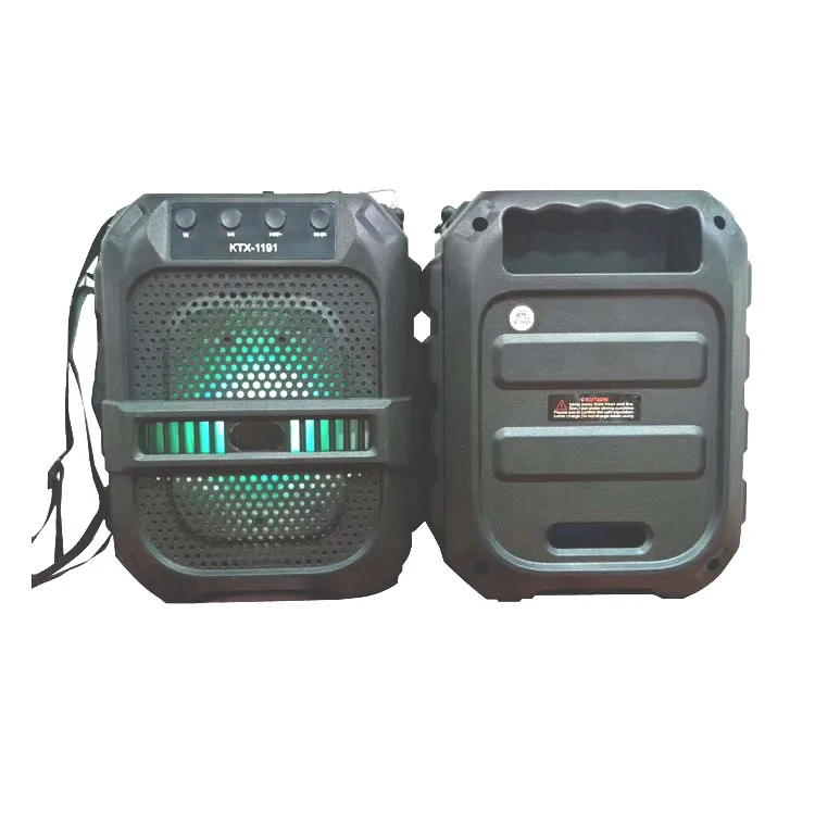 

KTX-1191 6.5inch latest portable music box speaker for Karaok system