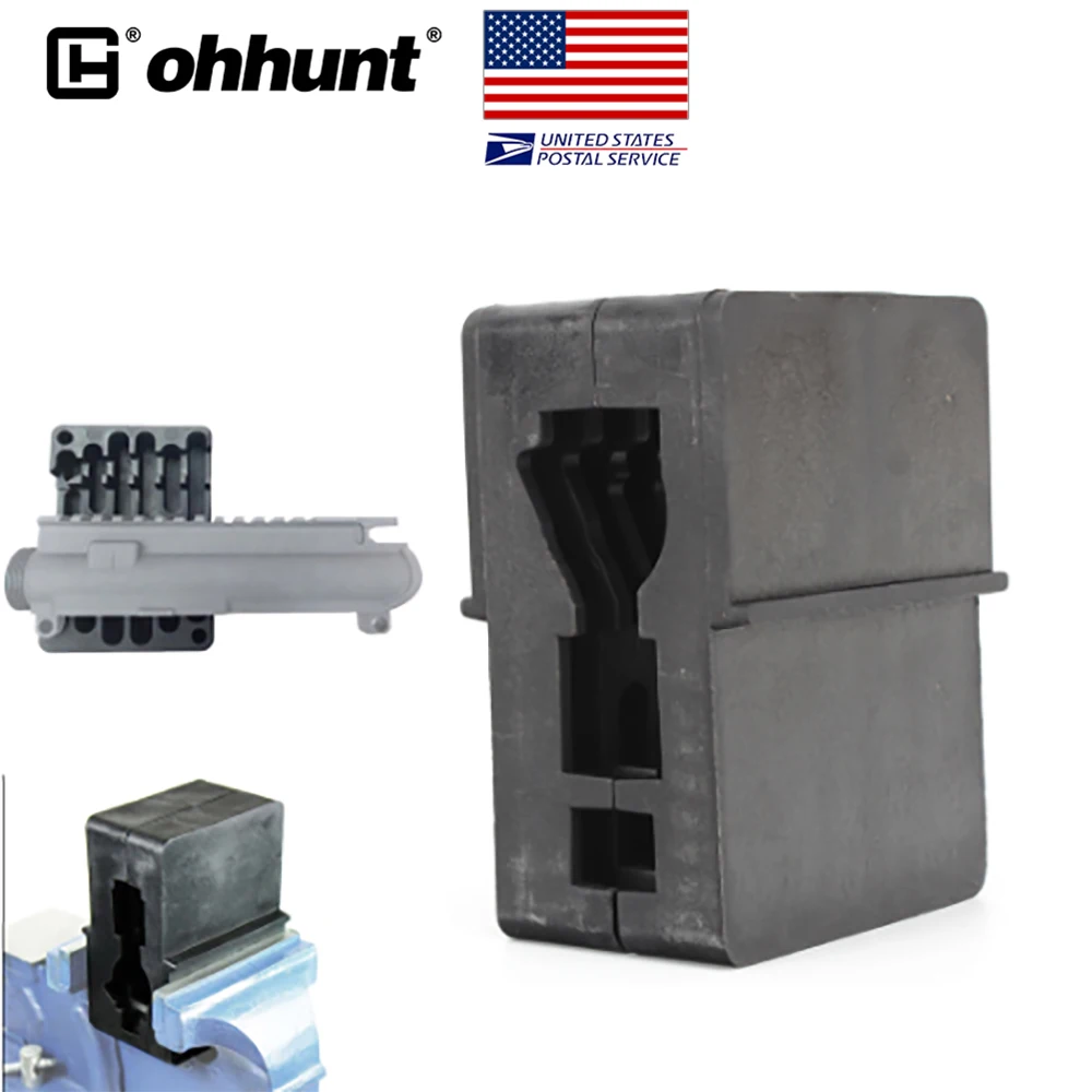 

SHIP FROM USA ohhunt Upper Receiver Vise Block 5.56 .223 AR15 M4 M16 Rifle Tool Kit for hunting Free shipping, Black