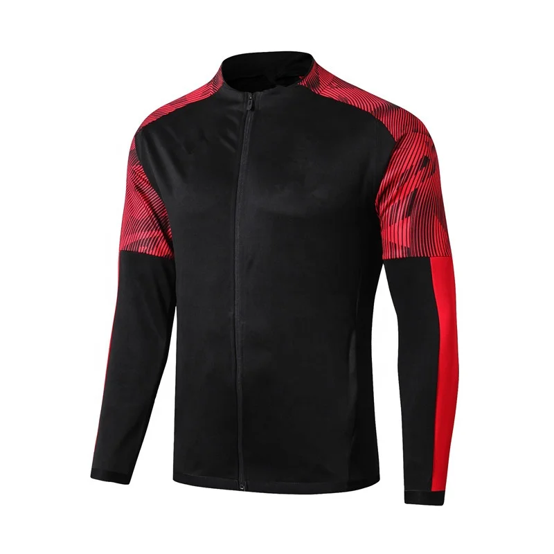 

2021 Latest Design Blank Training Suits Customize Football Jacket Wholesale, Any colors can be made