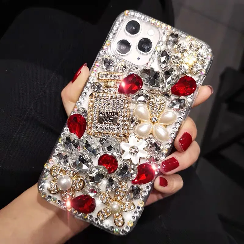 

luxury fashion diamond phone cases for iphone 11 12 pro max,case for i phone 12 promax real gold with diamond