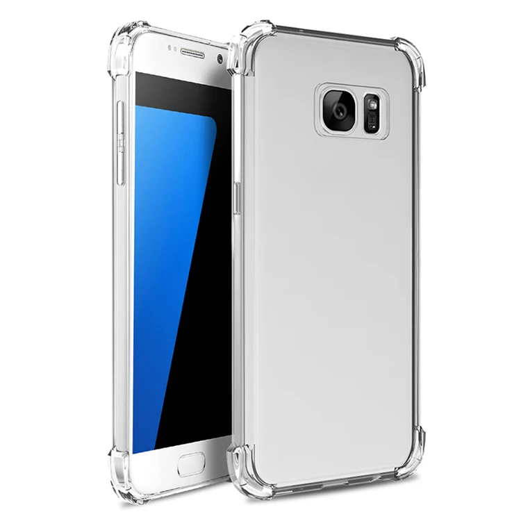 

US EU market hot selling 1.0mm thickness transparent airbag design tpu shockproof phone cover case for samsung galaxy j2 prime