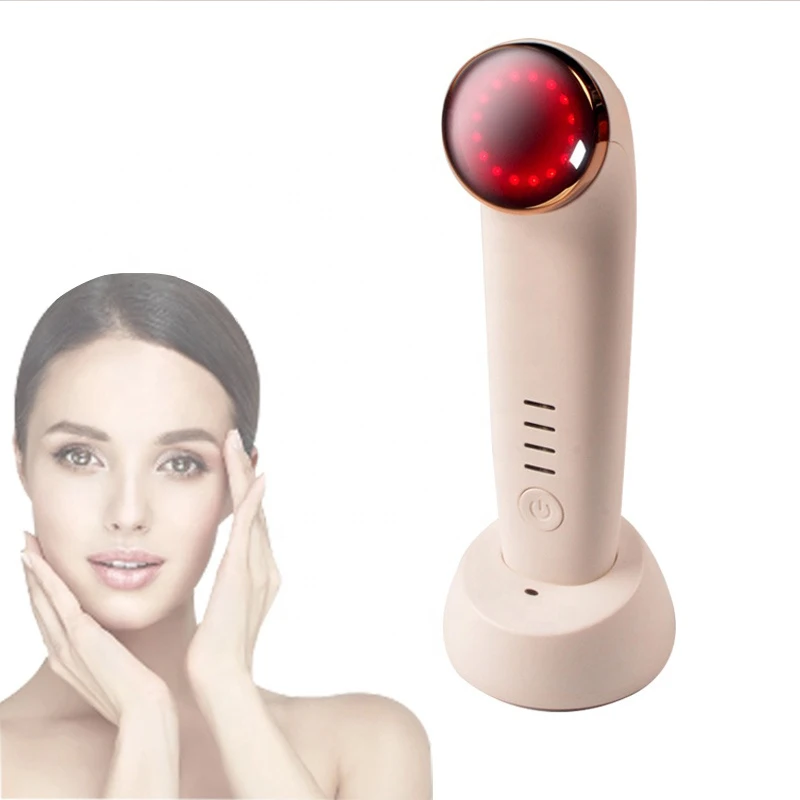 

red LED physiotherapy Face Beauty Facial Massager Acne Treatment Multifunction Beauty Instrument