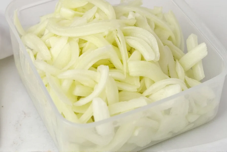 Taco with onion topping
