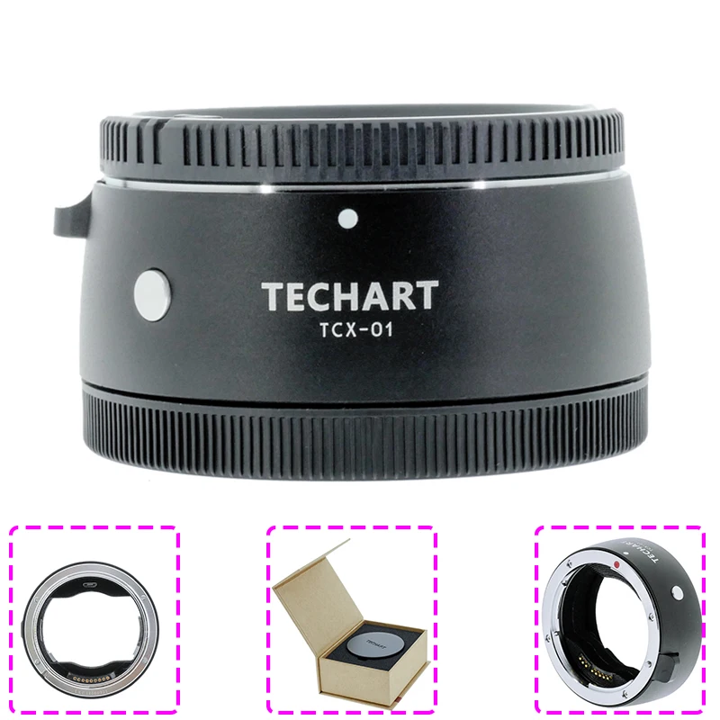 

TECHART TCX-01 Auto focus AF Camera Lens Adapter Ring For Canon EF Lens To Hasselblad X1d X1DII Camera Lens Holder