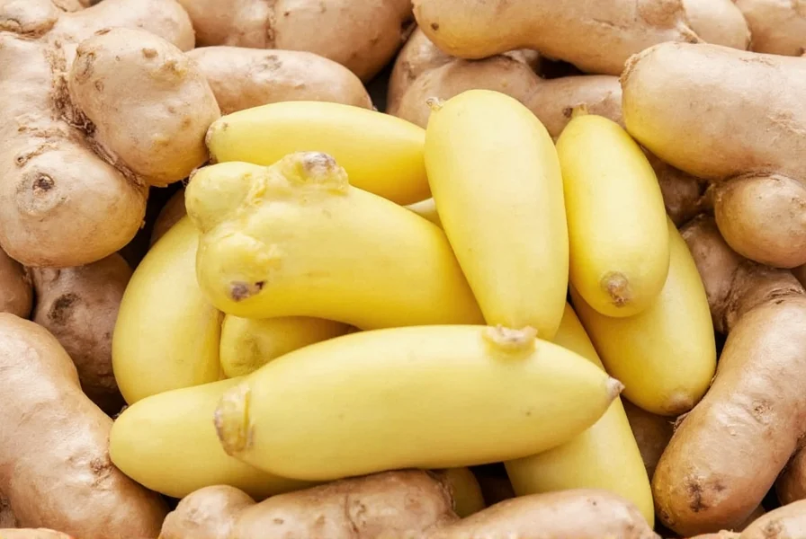 Fresh ginger root stored in airtight container in refrigerator crisper drawer