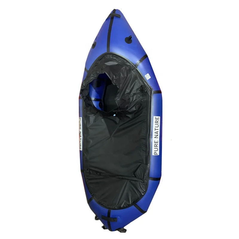 

wholesale price packraft single 210D coated tpu packraftwith airtight zipper, Optional