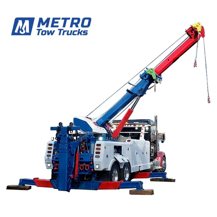 25 Ton Rotator Self Loader Tow Truck Wrecker Recovery Vehicle For Sale