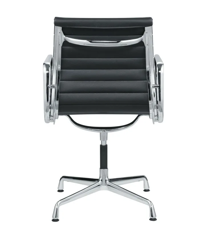 
Aluminium four legs EA 108 swivel conference chair without wheels 