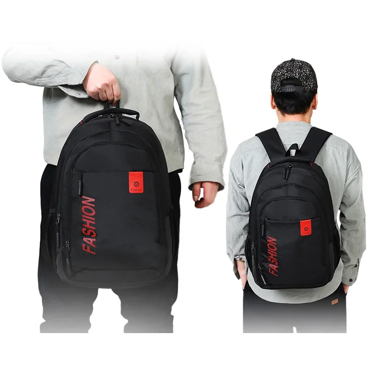 

Y0062 Hot Sale Custom Large Capacity Cheap Canvas Laptop Backpacks Men School Bags For Teenagers