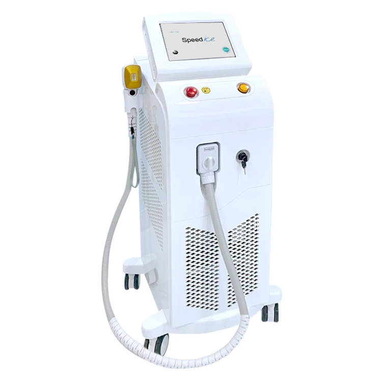 

2020 TUV Medical CE approved Ice Platinum Speed 755 808 1064 nm diode alma laser hair removal machine Soprano Ice platinum price, White
