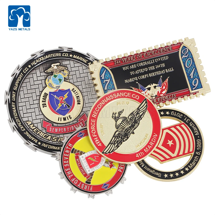 
Stamping Coins Custom Struck Metal Baseball Sport Soccer Sports Coin Die Stamps 