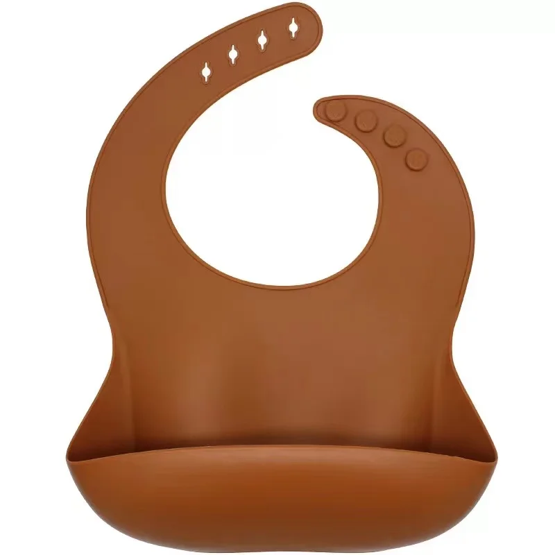 

100% Safe Comfy Clean Fun-loving Collection Elegant Food-grade Silicone Baby Bib