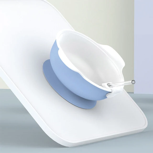

Wholesale Customized Free sample Suction Bowl Feeding Set Silicone Products Bpa Free Baby Tableware, Customized color